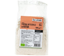 Carica l'immagine nel visualizzatore di Gallery, Fior di Loto Farina Integrale di Avena Biologico, 500g