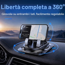 Carica l'immagine nel visualizzatore di Gallery, BSOON Supporto per telefono cellulare girevole a 360° per auto, blocco automatico, supporto per telefono da cruscotto co