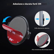 Carica l'immagine nel visualizzatore di Gallery, Supporto Magnetico per OOONO CO-Driver NO2, Super Magneti 3M Pad Adesivo per Aletta Parasole, Cruscotto, Superficie Lisc