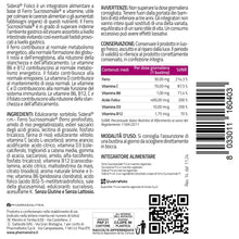 Carica l'immagine nel visualizzatore di Gallery, SiderAL Folico, Integratore alimentare con Ferro Sucrosomiale®, Quatrefolic®, Vitamine D3 e B12 Sucrosomiali®, Donne in 