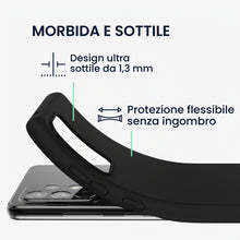 Carica l'immagine nel visualizzatore di Gallery, kwmobile Custodia Compatibile con Samsung Galaxy A52 / 5G / A52s 5G Cover - Back Case per Smartphone in Silicone TPU - P