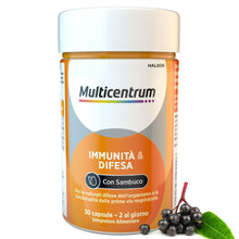 Carica l'immagine nel visualizzatore di Gallery, Multicentrum Immunità Difesa Integratore per Difese Immunitarie, 30 Cpr