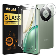 Carica l'immagine nel visualizzatore di Gallery, Vauki Vetro Temperato per Honor Magic 8 Lite 5G Pellicola Protettiva con Protezione Fotocamera [2+2 Pezzi] Durezza 9H An