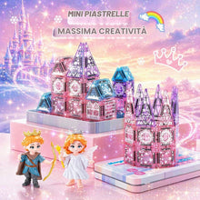 Carica l'immagine nel visualizzatore di Gallery, Costruzioni Magnetiche per Bambini 43 Pezzi, Magneti Bambini Giochi Bambina 3 4 5 6 Anni Blocchi Magnetic Tiles Building