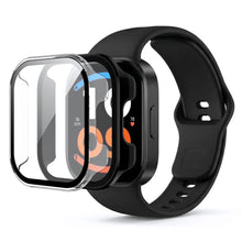 Carica l'immagine nel visualizzatore di Gallery, Fitudoos [2 Pezzi Cover per Xiaomi Redmi Watch 6 Active,custodia rigida in PC con pellicola protettiva in vetro temperat