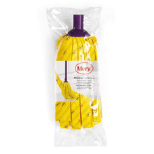 Carica l'immagine nel visualizzatore di Gallery, Mery | Fregona di Tiras, Alta Assorbenza e Resistenza, Adatta a Superfici Multiple, Strisce in Viscosa, Giallo, 24x11cm,