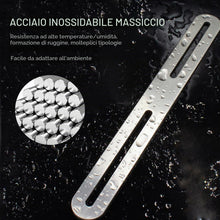 Carica l'immagine nel visualizzatore di Gallery, Fissaggio per Cassette Postale per Recinzione, Montaggio Su Recinzione per Cassette Postali, Fissaggio A Picchetto in Me