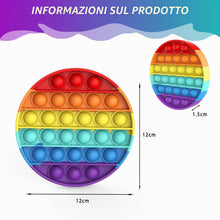 Carica l'immagine nel visualizzatore di Gallery, Silicone Push e Pop Bubble Sensory Fiddling Toy, ansia di sollievo Finger Toy Autismo Bisogno Speciali Unpacking Stress 