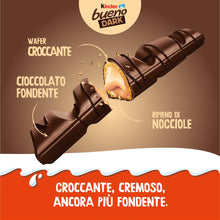 Carica l'immagine nel visualizzatore di Gallery, Kinder Bueno Dark, Snack al Cioccolato Fondente, 3 Confezioni