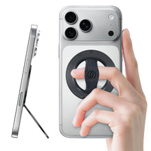 Carica l'immagine nel visualizzatore di Gallery, EWA MagOne 3rd Gen [Compatibile con MagSafe] Supporto per telefono cellulare con anello elastico per le dita, anello int