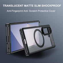 Carica l'immagine nel visualizzatore di Gallery, Tieeyivv Cover Magnetica per Samsung Galaxy Z Fold 7 5G Case con MagSafe, Anti-Caduta Frame in Silicone Morbido + Acrili