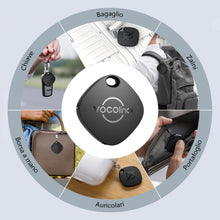Carica l'immagine nel visualizzatore di Gallery, VOCOlinc Smart Tag Tracker Compatibile con Android Google Funzioni Trova o iOS Apple Dov'è App, Bluetooth Localizzatore 