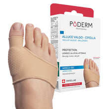 Carica l'immagine nel visualizzatore di Gallery, PODERM - Alluce Valgo Protezione con il Gel di Arnica Brevettata - Ortesi del Piede - Assorbimento degli urti e Sollievo
