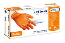 Carica l'immagine nel visualizzatore di Gallery, Reflexx N85/M, guanti in nitrile FULL GRIP | HEAVY DUTY