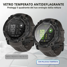 Carica l'immagine nel visualizzatore di Gallery, Diruite 4 Pezzi Pellicola Protettiva per Garmin Instinct 3 50mm AMOLED/Solar Protezione Schermo,HD Vetro Temperato Antig
