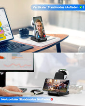Carica l'immagine nel visualizzatore di Gallery, seacosmo Stazione di Ricarica per Samsung 3 in 1, Caricatore per A17/A16/A15/A55/A25/A54, Caricabatterie per Galaxy Watc