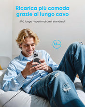 Carica l'immagine nel visualizzatore di Gallery, Anker Zolo Caricatore Pad Wireless iPhone Magnetico 15W Certificato Qi2