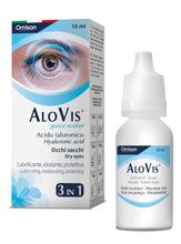 Carica l'immagine nel visualizzatore di Gallery, Alovis 3in1 - Collirio Sterile Lubrificante, Reidratante, protettivo. Smart working; Lenti a Contatto; Uso frequente. Co