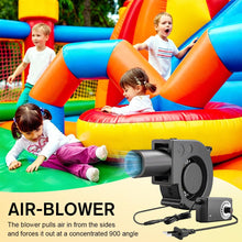 Carica l'immagine nel visualizzatore di Gallery, Ventilatore Radiale 12V con Controller, Ventilatore a Turbina da 220 V, Ventola Turbo con Uscita Aria, Ventola Radiale p