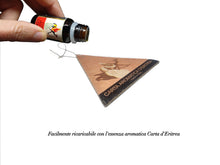 Carica l'immagine nel visualizzatore di Gallery, CASANOVA Carta d'Eritrea Originale 3 Profumatori Auto Elimina Odori, Triangoli di Pura Cellulosa Ecologica, Atossici