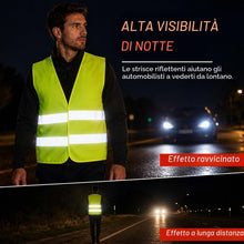 Carica l'immagine nel visualizzatore di Gallery, Triangolo Auto Omologato Kit,Triangolo Emergenza Auto,Gilet Catarifrangente