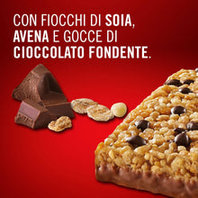Carica l'immagine nel visualizzatore di Gallery, Enervit, Power Crunchy Choco Drops, Barretta Energetica con Gocce di Cioccolato Fondente, con Magnesio, Vitamina B1 e il