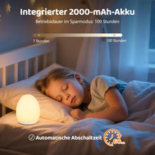 Carica l'immagine nel visualizzatore di Gallery, MediAcous Luce Notturna LED, 8 Colori e Timer Ricaricabile