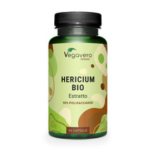 Carica l'immagine nel visualizzatore di Gallery, Hericium Erinaceum BIO | 50% di Polisaccaridi | Lions Mane Mushroom Biologico | Testato in Laboratorio | Sistema Immunit