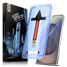 Carica l'immagine nel visualizzatore di Gallery, 2 Pezzi Pellicola Protettiva per Samsung Galaxy S25 Ultra, Vetro Temperato 9H+, Anti Graffio, Rimozione Automatica Della