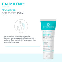 Carica l'immagine nel visualizzatore di Gallery, Dermovitamina - Calmilene Sensicream Detergente 250ml - Per Viso e Corpo