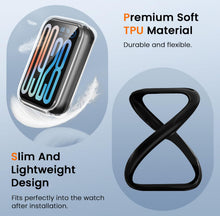 Carica l'immagine nel visualizzatore di Gallery, iVoler 3 Pezzi Clear Cover con Pellicola Protettiva per Xiaomi Smart Band 9 Pro/Xiaomi Mi Band 9 Pro, Copertura Completa