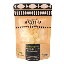 Carica l'immagine nel visualizzatore di Gallery, Chios Mastiha, Gomitas de lentisco griego 100% naturales, producidas por agricultores de lentisco (20 g, gomitas mediana