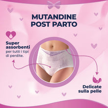 Carica l'immagine nel visualizzatore di Gallery, Lines Specialist Maternity, Mutandine Assorbenti Lines Maternity Post Parto, con Supporto Dell'Addome e Assorbenza Rapid