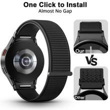 Carica l'immagine nel visualizzatore di Gallery, AMSKY 20mm Nylon Sport Cinturino Compatibile con Samsung Galaxy Watch 7