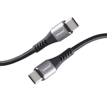 Carica l'immagine nel visualizzatore di Gallery, Intenso C315C - Cavo USB-C a USB-C da 60 W, ricarica rapida, 1,5 m, per iPhone, Samsung Galaxy, Macbook, laptop, iPad, c