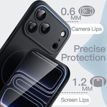 Carica l'immagine nel visualizzatore di Gallery, JETech Cover Magnetica Silicone per iPhone 17 Pro, Nero