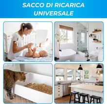 Carica l'immagine nel visualizzatore di Gallery, 16 Ricariche Mangiapannolini 4,5 Metri Profumate Anti-Odore