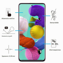 Carica l'immagine nel visualizzatore di Gallery, NEW'C Pellicola Vetro per Samsung Galaxy A51, in Vetro Temperato