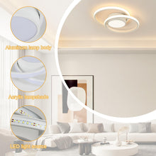 Carica l'immagine nel visualizzatore di Gallery, Plafoniera LED Soffitto Moderna, 42W 4725LM Lampada da Soffitto