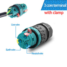 Carica l'immagine nel visualizzatore di Gallery, Connettore per cavo impermeabile IP68 Confezione da 2 Ø4mm-Ø12mm