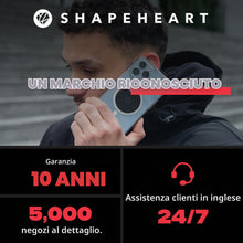 Carica l'immagine nel visualizzatore di Gallery, Shapeheart Innovazione francese, Portacellulare magnetico per moto con piastra in acciaio ultrasottile, Anti riflessione