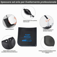Carica l'immagine nel visualizzatore di Gallery, 4 Pezzi Pompa ad Aria Cuneo per Finestrini, Air Pump Wedge Pompa a Cuneo Gonfiabile Cuscino Cuneo Cuscino Sollevatore St