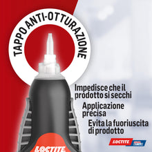 Carica l'immagine nel visualizzatore di Gallery, Loctite Super Attak Power Flex, Colla trasparente istantanea, 1x3 g