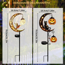 Carica l'immagine nel visualizzatore di Gallery, Lampade Solari Halloween da Giardino, Luci Esterne con Picchetto Decorativo
