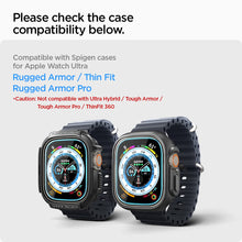 Carica l'immagine nel visualizzatore di Gallery, Spigen EZ Fit Vetro [2 Pezzi] per Apple Watch Ultra 4 49mm