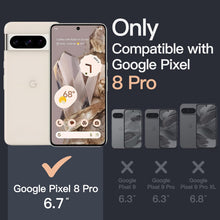 Carica l'immagine nel visualizzatore di Gallery, JETech Cover Magnetica per Google Pixel 8 Pro, Trasparente