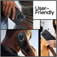 Carica l'immagine nel visualizzatore di Gallery, JETech Cover Magnetica Slim per iPhone 15 Pro, Nero