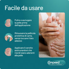 Carica l'immagine nel visualizzatore di Gallery, COMPEED Cerotti per vesciche sotto la pianta del piede, a lunga durata e guarigione veloce - 5 Cerotti