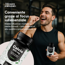 Carica l'immagine nel visualizzatore di Gallery, Calcio integratore – 200 Compresse – 800 mg al giorno