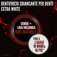 Carica l'immagine nel visualizzatore di Gallery, BlanX, Dentifricio Black Volcano, Sbiancante Extra White, 3x75ml